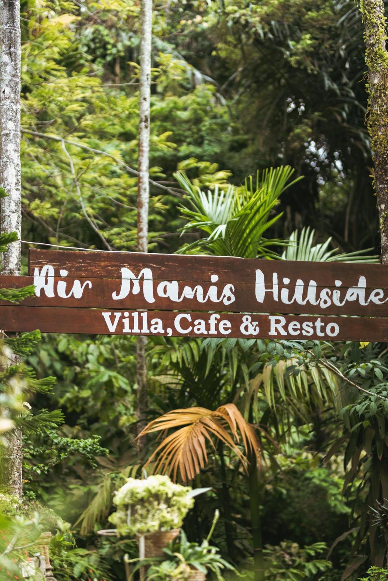 Air Manis Hillside Villa Cafe & Resto 파당 외부 사진